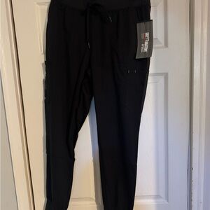 Black Jogger Greys Anatomy Scrubs Black NWT